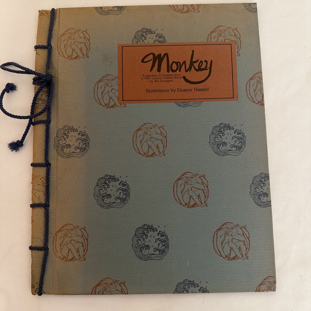 Monkey: A Selection of Incidents from a 16th Century Chinese Novel Rare Book